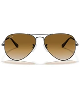 Ray-Ban Unisex Sunglasses, RB3025 Aviator Gradient