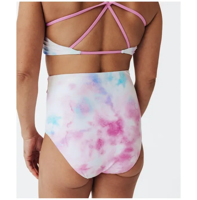 Navalora Child Girls Cotton Candy Tie Dye Bikini - Macy's