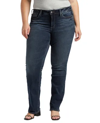 Silver Jeans Co. Plus Suki Slim Bootcut Jeans, Short & Regular Lengths