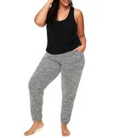 Adore Me Plus Lula Tank & Sweatpant Loungewear Set