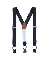 Trafalgar Phoenix 38mm Grosgrain Non Stretch Ribbon Button End Suspenders