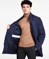 Calvin Klein Men's Slim-Fit Water-Resistant Overcoat