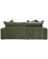 Michola 98" 2-Pc. Fabric Sectional with Chaise, Created for Macy's