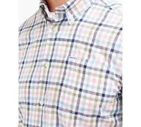 Barbour Men's Kinson Tailored Gingham Short-Sleeve Shirt