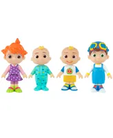 Cocomelon Figure Family Pack Set, 4 Pieces