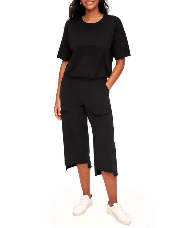 Adore Me Women's Alexia Sweatshirt & Short Loungewear Set - Macy's