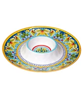 Certified International Palermo Melamine Hostess Set, 3 Piece