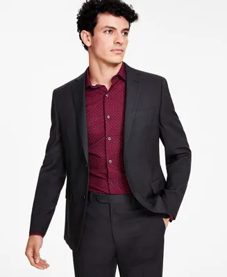 Alfani Men's Slim-Fit Windowpane Check Suit Jacket, Created for Macy's