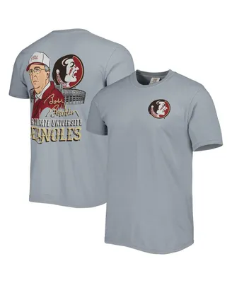 Men's Heather Gray Florida State Seminoles Hyperlocal T-shirt