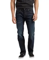 Silver Jeans Co. Men's Allan Classic Fit Slim Stretch