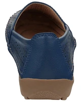 Gc Shoes Women's Martha Perforated Slip On Flats