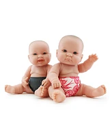 Kanga Care Rumparooz Reusable Baby Doll Diaper Set (2pk) for 10-16 Inch Dolls