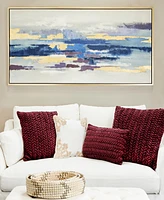 Rosemary Lane Canvas Abstract Framed Wall Art with Gold-Tone Frame, 71" x 2" x 31"