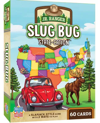 Masterpieces Jr. Ranger Slug Bug State-cation Card Game for Kids