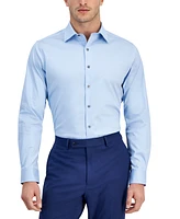 Alfani Men's Slim-Fit Temperature Regulating Dress Shirt, Created for Macy's
