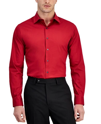 Alfani Men's Slim-Fit Temperature Regulating Dress Shirt