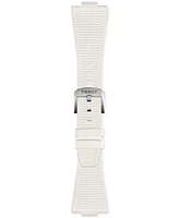 Tissot Men's Swiss Automatic Prx White Rubber Strap Watch 40mm