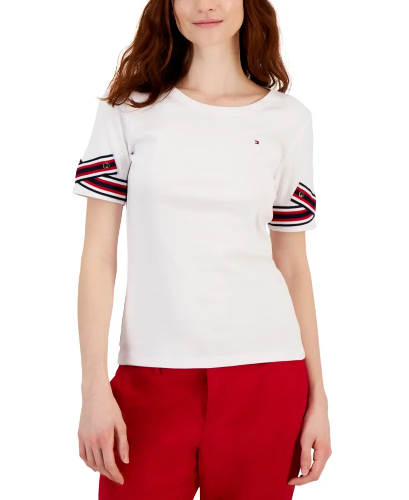 Tommy Hilfiger Bills Riley V-Neck T-Shirt - Women's