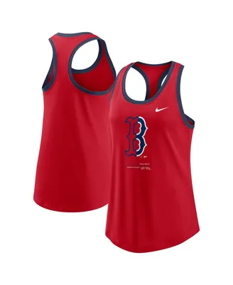 Women's Nike Red Boston Sox Tech Tank Top