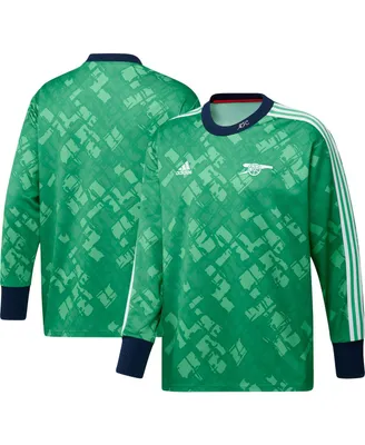 Men's adidas Green Arsenal 2023/24 Authentic Football Icon Goalkeeper Jersey