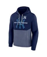 Men's Fanatics Navy New York Yankees Call the Shots Pullover Hoodie