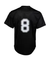 Men's Mitchell & Ness Bo Jackson Black Chicago White Sox 1993 Authentic Cooperstown Collection Batting Practice Jersey