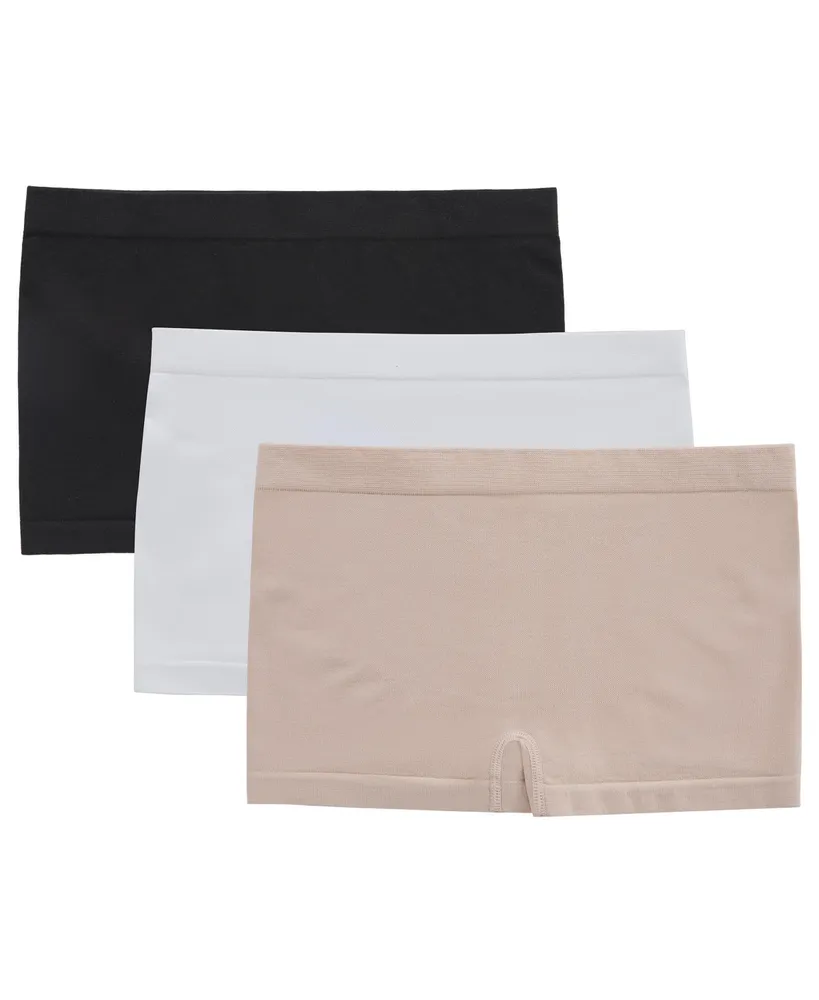 Cabana Cotton Seamless Hi Cut Brief Underwear - White