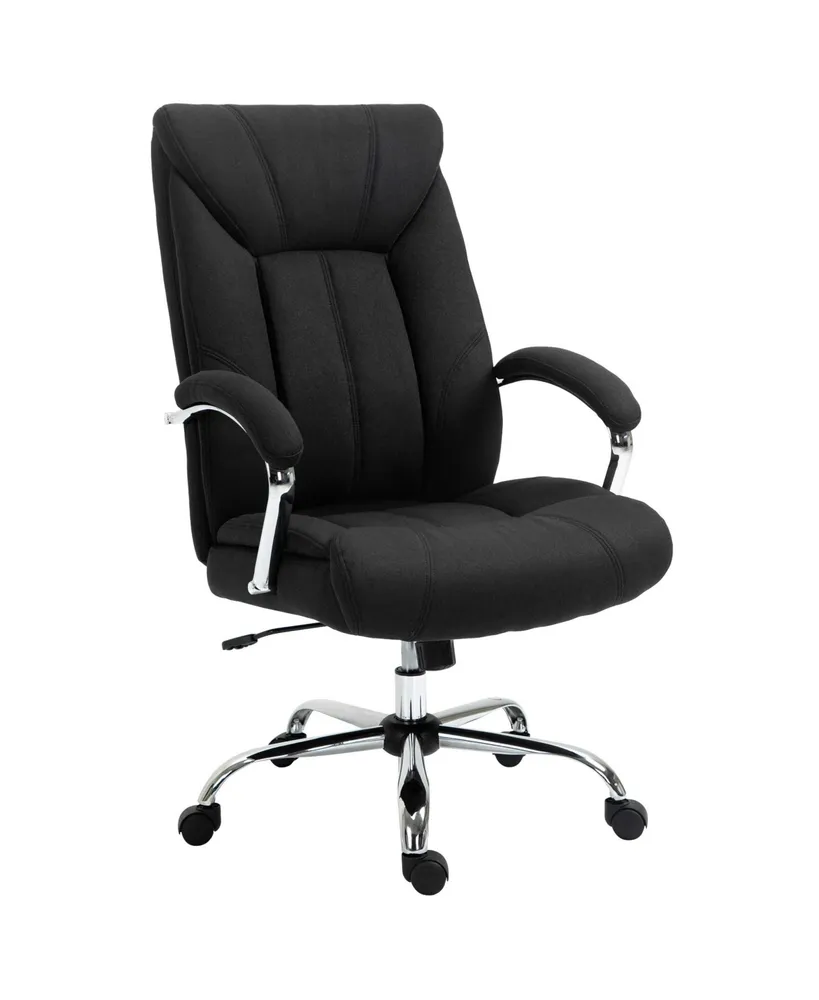 Vinsetto Adjustable Home Office Chair, Computer Desk Chair w/ Padded Seat