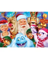 Masterpieces Selfies - Holly Jolly 200 Piece Jigsaw Puzzle for kids