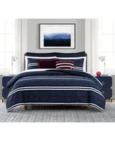 Tommy Hilfiger Floral Stripe Duvet Cover Sets Collection