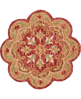 Lr Home Sweet SINUO54110 6' x 6' Round Area Rug