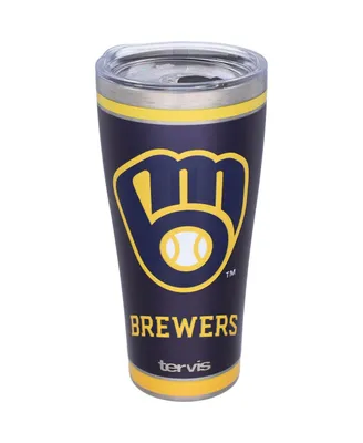 Tervis Tumbler Milwaukee Brewers 30 Oz Homerun Stainless Steel Tumbler with Slider Lid