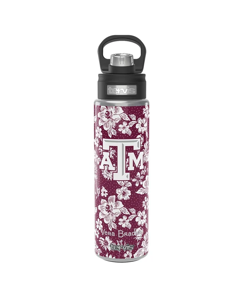 Vera Bradley x Tervis Tumbler Texas A&M Aggies 24 Oz Wide Mouth Bottle with Deluxe Lid