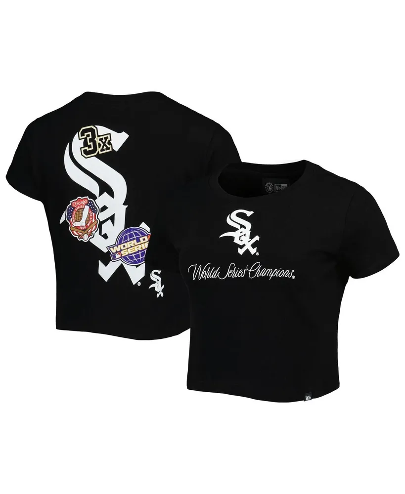 Women's Chicago White Sox New Era Black Historic Champs T-Shirt