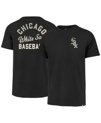 Men's '47 Brand Black Chicago White Sox Turn Back Franklin T-shirt