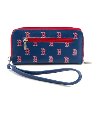 Women's Boston Red Sox Zip-Around Wristlet Wallet
