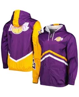 Men's Mitchell & Ness Purple Los Angeles Lakers Undeniable Full-Zip Windbreaker Jacket