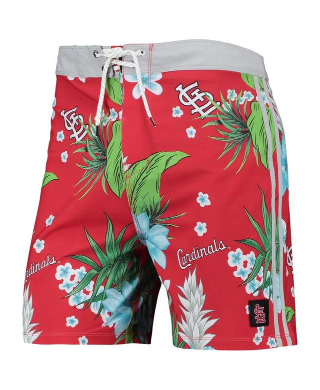 Men's St. Louis Cardinals Red Hurley x '47 Cannonball Tropics Swim