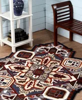 Closeout Lr Home Super Shape50923 Novelty Area Rug