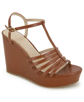 Kenneth Cole New York Women's Celia Platform Wedge Sandals