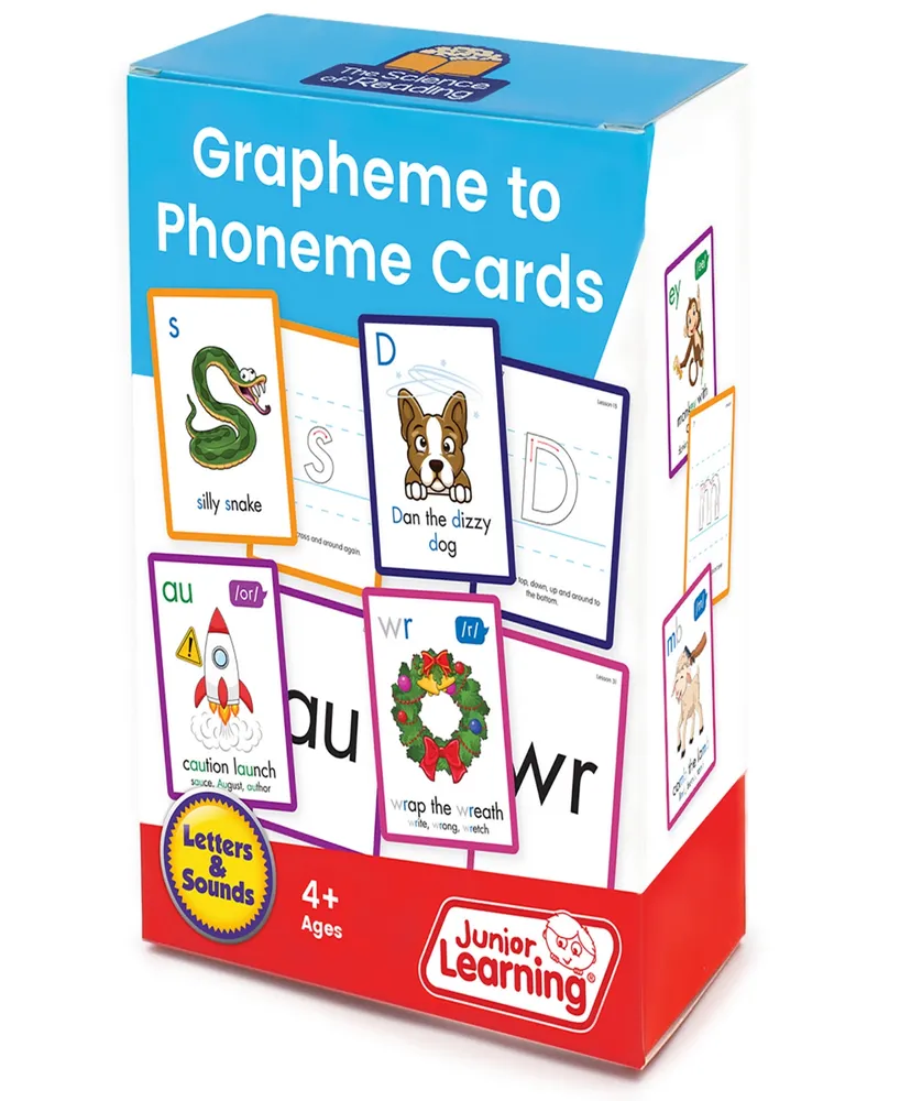 Junior Learning Grapheme To Phoneme Flashcards