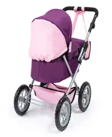 Bayer Design Dolls Purple And Pink Trendy Pram