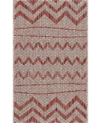 Lr Home Sunny SUNSH81242 7'9" x 9'9" Outdoor Area Rug