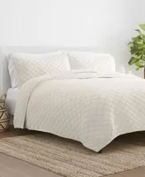 Ienjoy Home All Season Diamond Stitch Quilt Set Collection