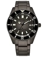 Citizen Men's Automatic Promaster Black Titanium Bracelet Watch 42mm