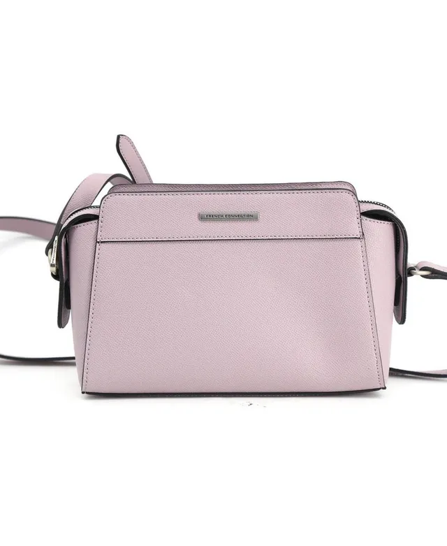 French Connection Adina Monogram Bucket Shoulder Bag