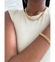 Oma The Label Cuban Link Collection Bracelet