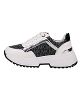 Finish Line Little Girls Cosmo Maddy Logo Repeat Sneakers
