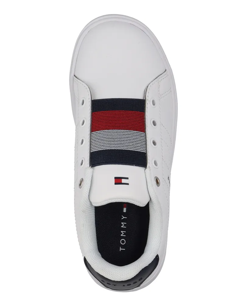 Tommy Hilfiger Big Boys Iconic Court Slip On Sneakers