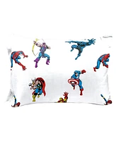 Saturday Park Marvel Invincible 100% Organic Cotton Full Sheet Set